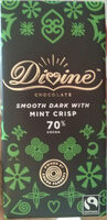 Smooth Dark Chocolate with Mint Crisp