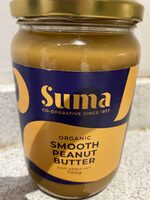 Suma organic smooth peanut butter