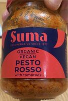 Organic vegan pesto rosso