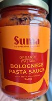 Bolognese Pasta Sauce with fresh vegetables