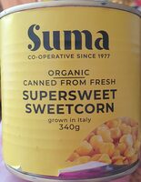 Organic Supersweet Sweetcorn