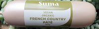 Vegan organic French country pâté
