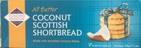 Coconut scottish shortbread