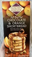 Chocolate and Orange Shortbread