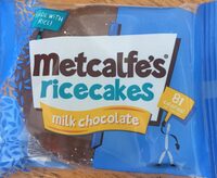 Metcalfe's Ricecakes Milk Chocolate