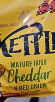 Kettle cheddar and red onion