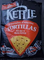 Kettle Sea Salt And Black Pepper Tortilla Chips