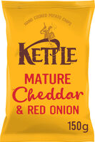 ® Mature Cheddar & Red Onion British Potato Chips