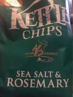 Kettle Chips Sea Salt & Rosemary