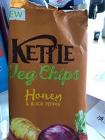 Chips vegetales con miel y pimienta negra bolsa 100 g