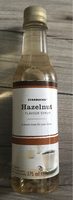 Sirop saveur noisette