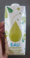 Eau aromatisée menthe citron vert