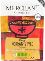 Zingy Korean-style grains