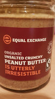 Organic unsalted crunchy peanut butter