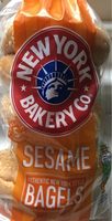 New York Bakery Co. Sesame Bagels