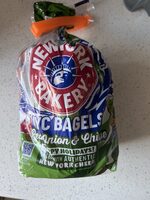 Onion and chive bagel