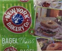 Wholemeal & Rye Bagel Thins