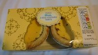Tesco Egg Custard Tarts 2 Pack