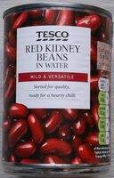 Red Kidney Beans in Water