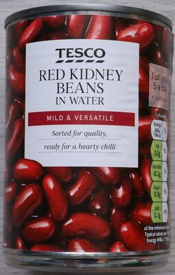 Red Kidney Beans in Water