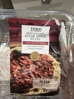 British Beef Lean Steak Mince - 5% Fat