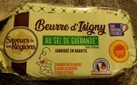 Beurre d\'Isigny au sel de Guérande