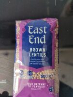 East End Brown Lentils 500G