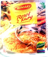 Rosol z kury z makaronem