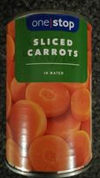 Sliced carrots