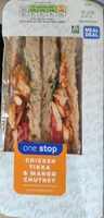 Chicken Tikka and Mango Chutney Sandwich
