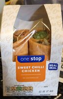 Sweet chilli chicken wrap