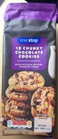 10 chunky chocolate cookies