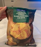 Sea salt and chardonnay vinegar hand cooked crisps