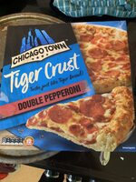 Double pepperoni tiger crust