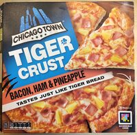 Bacon, Ham & Pineapple Tiger Crust Pizza
