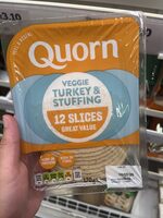 Vegetarian Turkey and Stuffing Slices