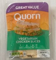 Vegetarian chicken slices