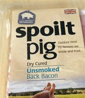 Spoilt pig bacon
