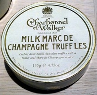 Milk Marc de Champagne Truffles