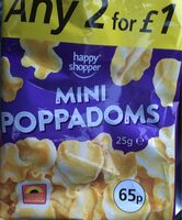 Mini poppadoms
