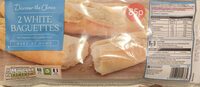 2 white baguettes