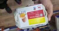 6 free range eggs