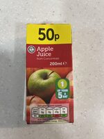 E/S apple juice box
