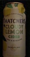 Cloudy Lemon Cider