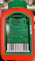 Green Food Colour Powder