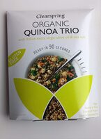 Organic quinoa trio with Italian extra virgin olive oil & sea salt