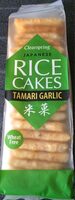 Clearspring Rice Cake 150G Tamari Garlic