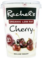 Rachel's Organic Low Fat Cherry Yogurt