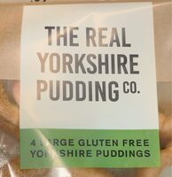 Gluten free yorkshire pudding