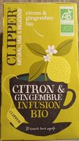 Citron & Gingembre Infusion Bio